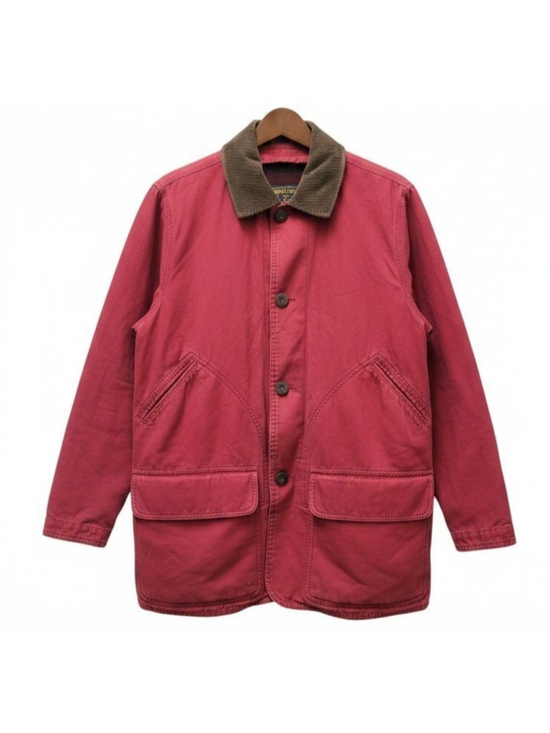 Woolrich Jackets & Blazers - Woolrich Ruby Women's 100% Cotton Long-Sleeves Brown Corduroy Trim Jacket Medium